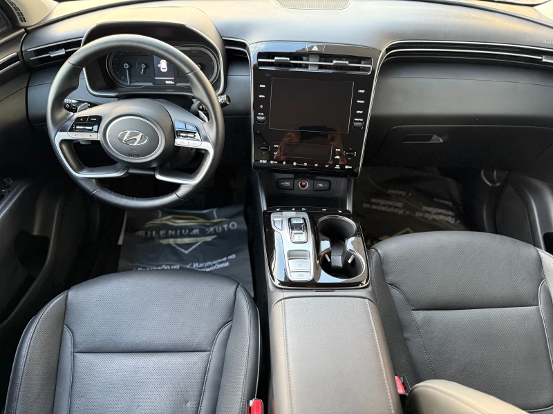 Hyundai Tucson 6 МЕСЕЦА ГАРАНЦИЯ/1.6i Hybrid Кожа/Подгрев/Камера, снимка 9 - Автомобили и джипове - 52420014