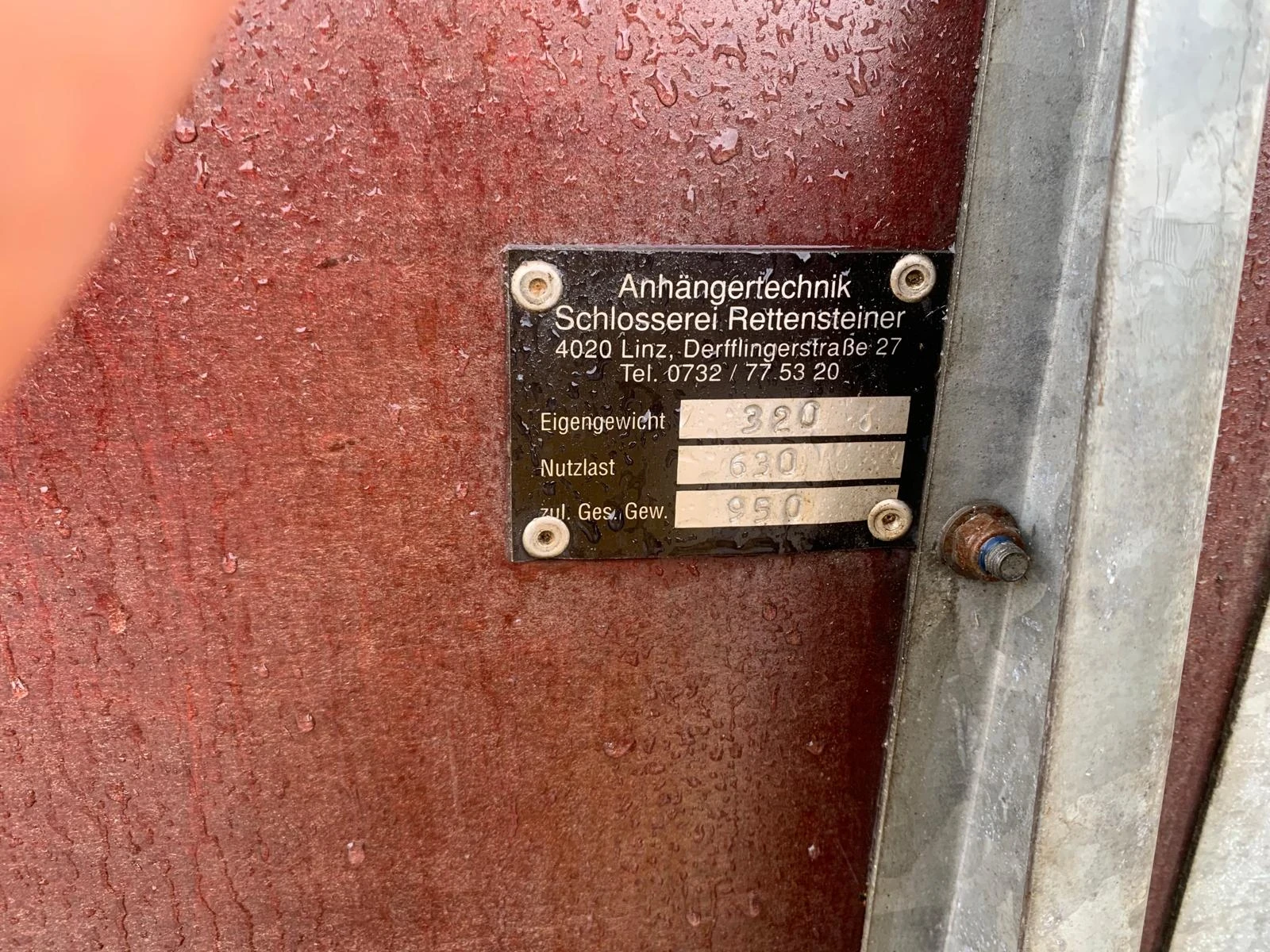 За автомобил Други Rettensteiner, снимка 12 - Ремаркета - 55667433