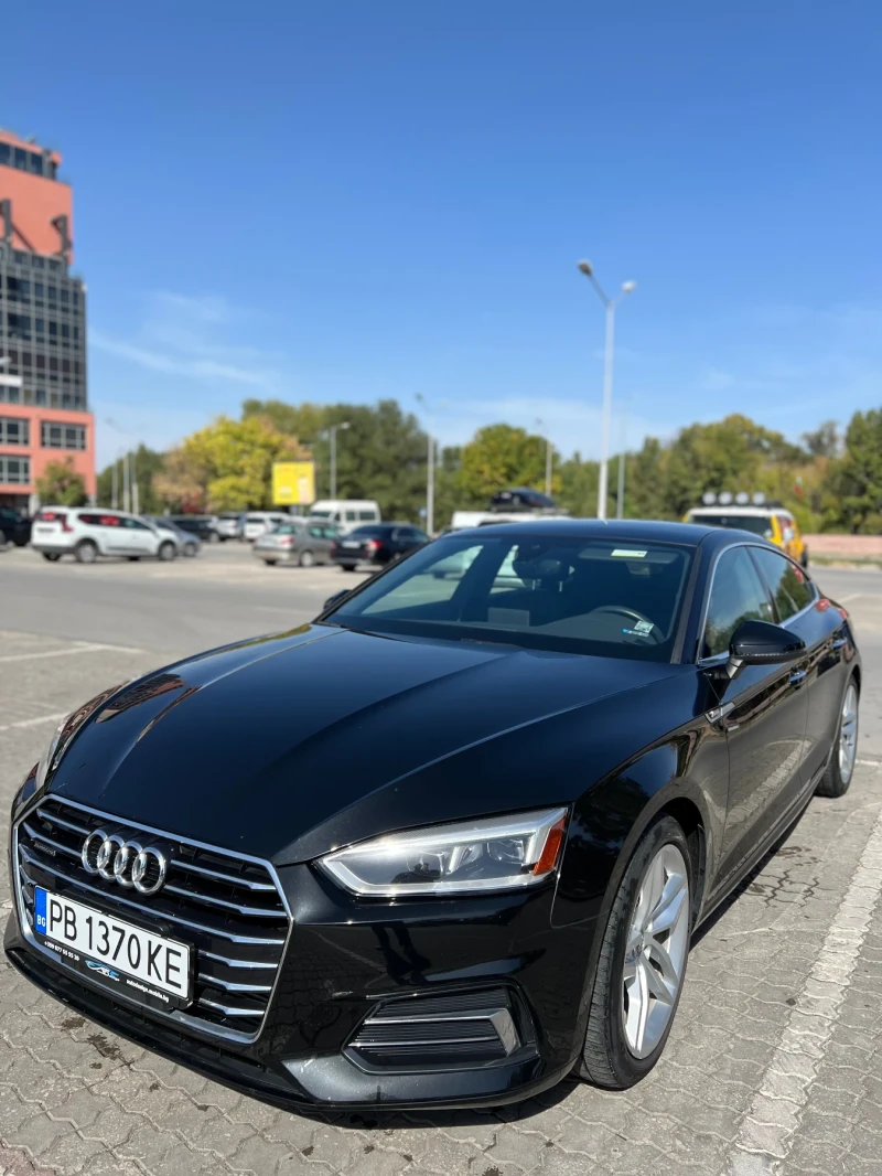 Audi A5 2.0 TFSI Quattro Sportback 252кс 52000км Лизинг!, снимка 2 - Автомобили и джипове - 47460186