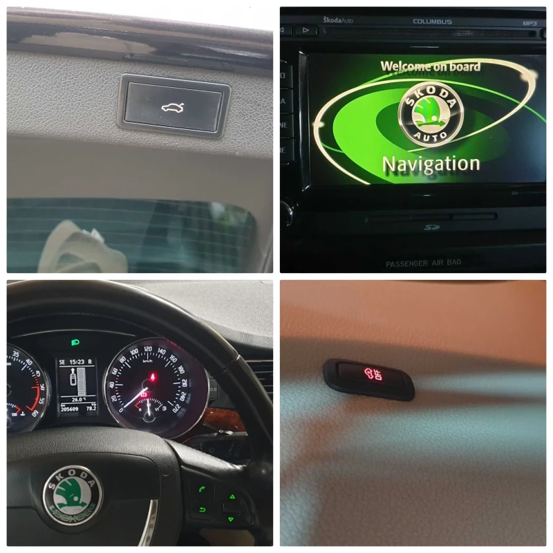 Skoda Superb 2.0 TDI ELEGANCE DSG 170 PS, снимка 15 - Автомобили и джипове - 52976099