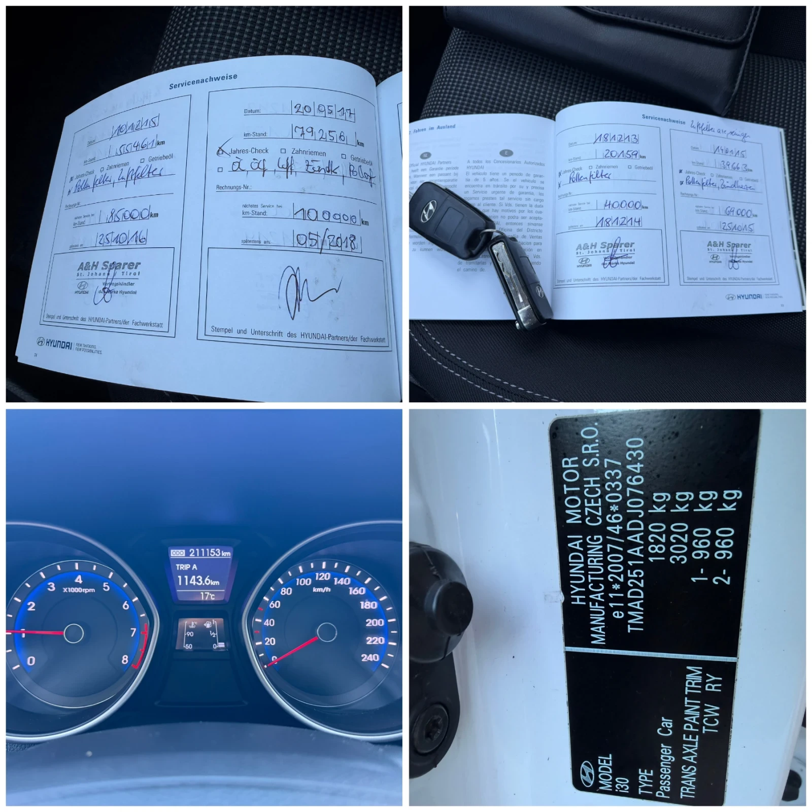 Hyundai I30 1.4* 99k.c.* UNIKAT* REALNI KM* , снимка 16 - Автомобили и джипове - 54965628
