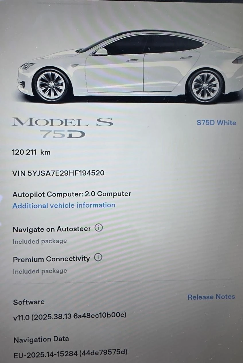 Tesla Model S 4x4 Европейска Автопилот, снимка 17 - Автомобили и джипове - 56037409
