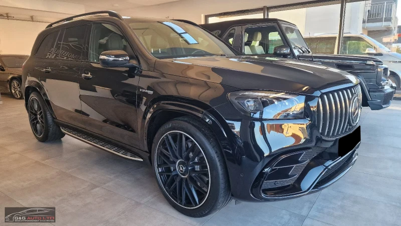 Mercedes-Benz GLS 63 AMG 4MATIC+ /603HP/PANO/MASSAGE/HUD/M-BEAM/ACC/788f, снимка 3 - Автомобили и джипове - 51810907