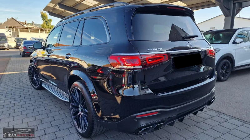 Mercedes-Benz GLS 63 AMG 4MATIC+ /603HP/PANO/MASSAGE/HUD/M-BEAM/ACC/788f, снимка 4 - Автомобили и джипове - 51810907