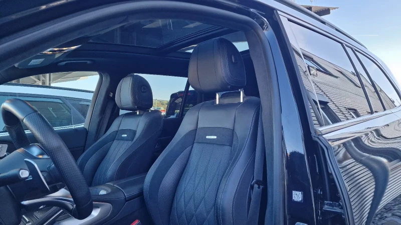 Mercedes-Benz GLS 63 AMG 4MATIC+ /603HP/PANO/MASSAGE/HUD/M-BEAM/ACC/788f, снимка 8 - Автомобили и джипове - 51810907