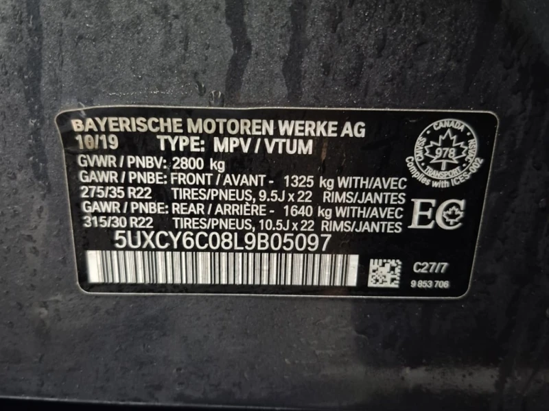 BMW X6 XDRIVE40I  CARFAX, снимка 15 - Автомобили и джипове - 52447005