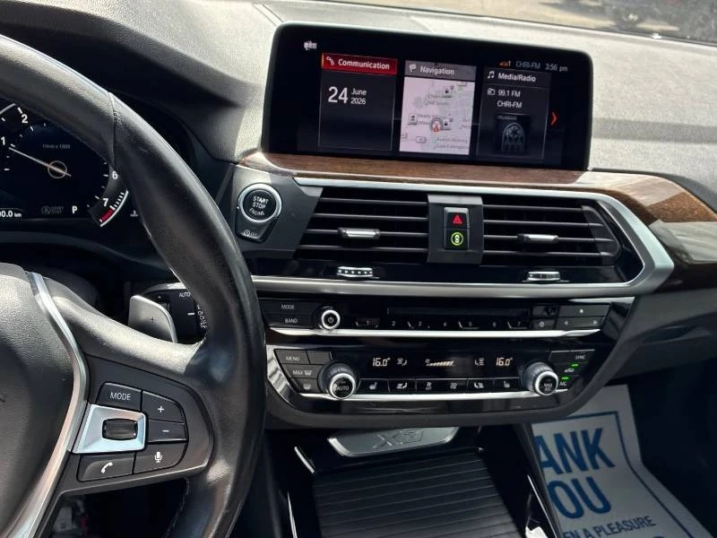 BMW X3 * xDrive30i * КОМПЛЕКТ ГУМИ * 2 КЛЮЧА * ПОДГРЕВ * , снимка 12 - Автомобили и джипове - 55057916