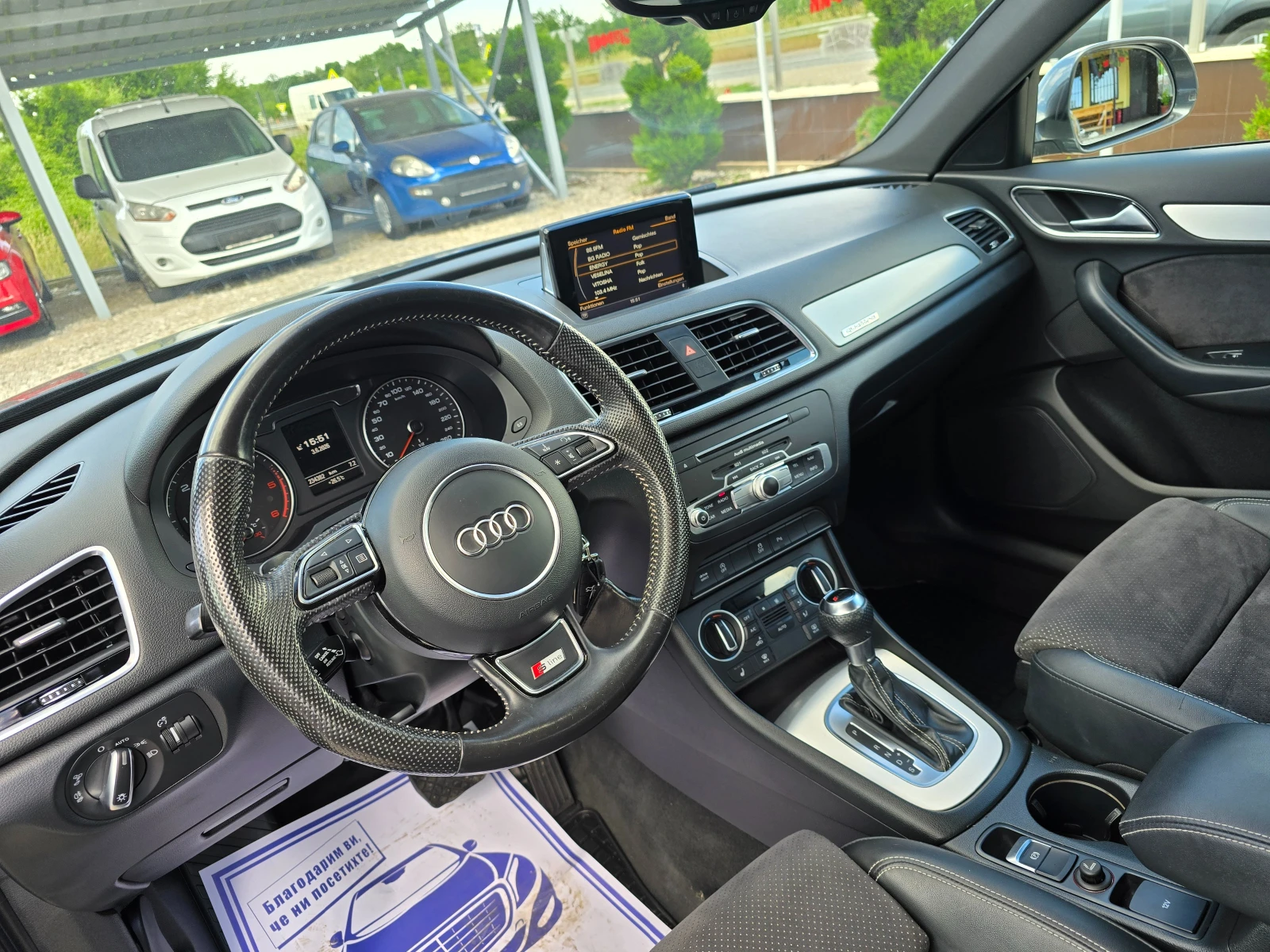 Audi Q3 2, 0 TDI FACE LIFT !! S-LINE !!QUATTRO !! ЕВРО 6  , снимка 12 - Автомобили и джипове - 54806262