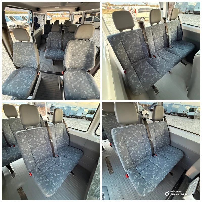 Mercedes-Benz Sprinter 313 !!!ЛИЗИНГ!!!-9-Местен-Климатик-НОВ-ВНОС, снимка 10 - Бусове и автобуси - 52482506
