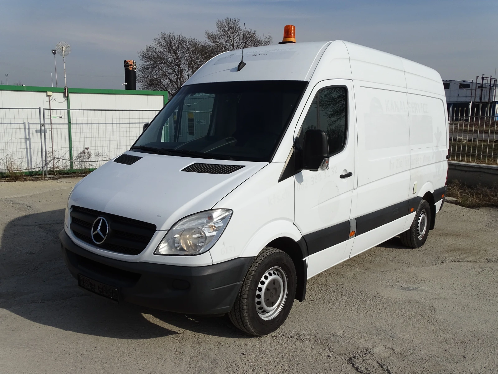 Mercedes-Benz Sprinter 316 С ОБОРУДВАНЕ ЗА КАНАЛИ, снимка 1