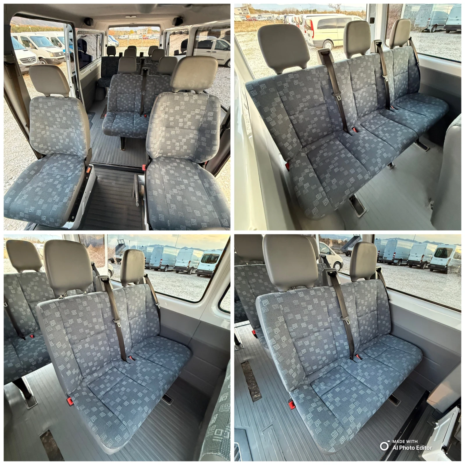 Mercedes-Benz Sprinter 313 !!!ЛИЗИНГ!!!-9-Местен-Климатик-НОВ-ВНОС - изображение 10