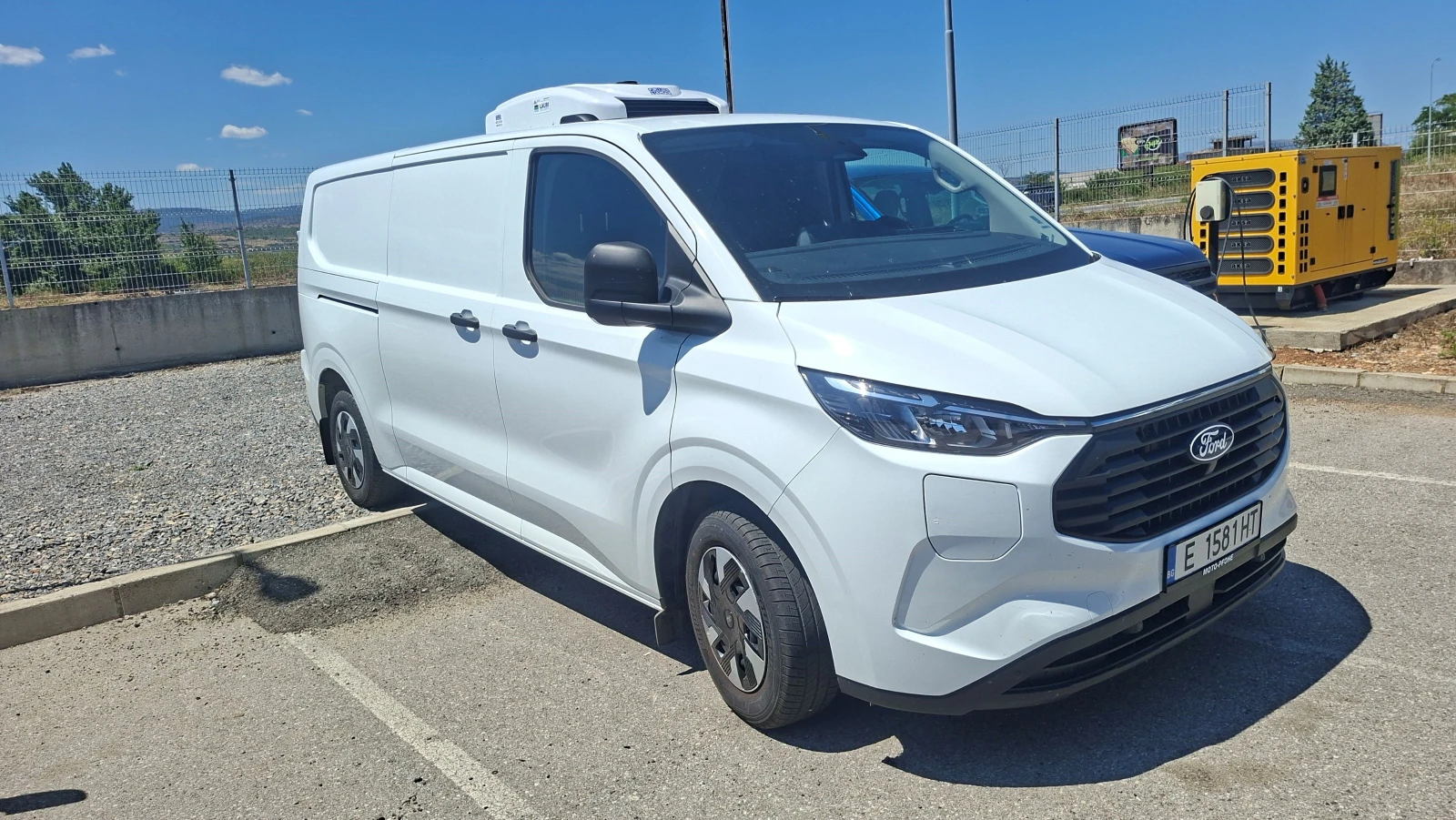 Ford Transit Custom ХЛАДИЛЕН, снимка 2 - Бусове и автобуси - 55466455