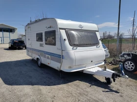 Каравана Hobby DeLuxe 440 Бойлер Душ Форселт Соларна Система, снимка 1