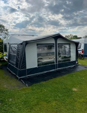 Каравана Hobby DeLuxe 440 Бойлер Душ Форселт Соларна Система, снимка 17