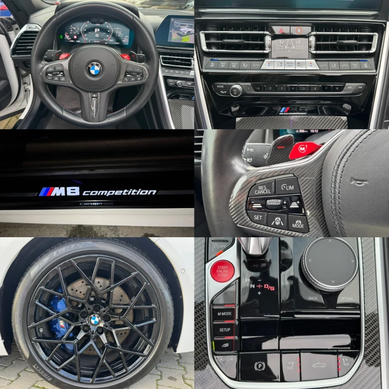 BMW M8 COMPETITION#AKRAPOVIC#CARBON#LASER#SOFTCL#36000KM, снимка 17 - Автомобили и джипове - 52459132