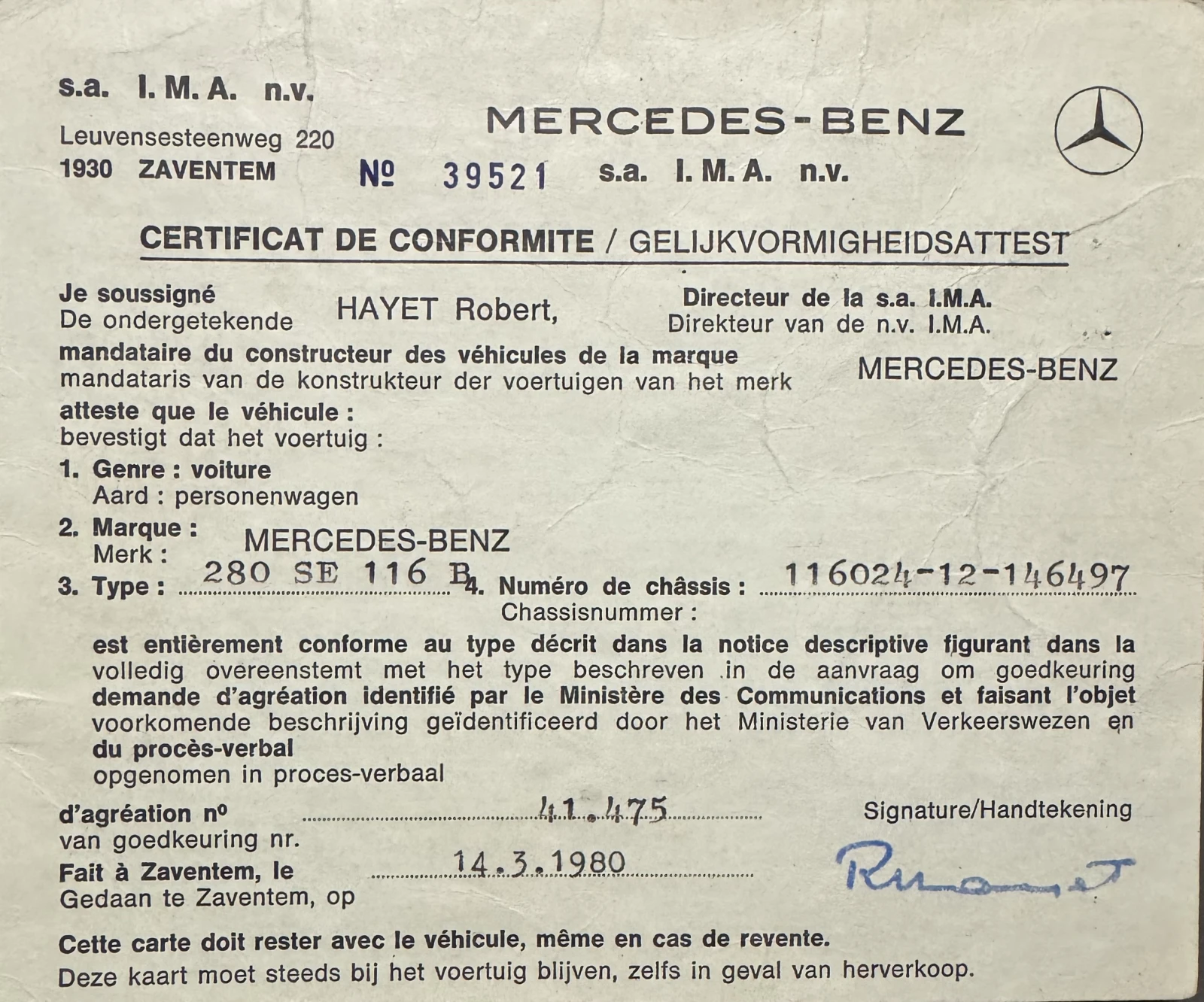 Mercedes-Benz 116 280 SE | Mobile.bg   13