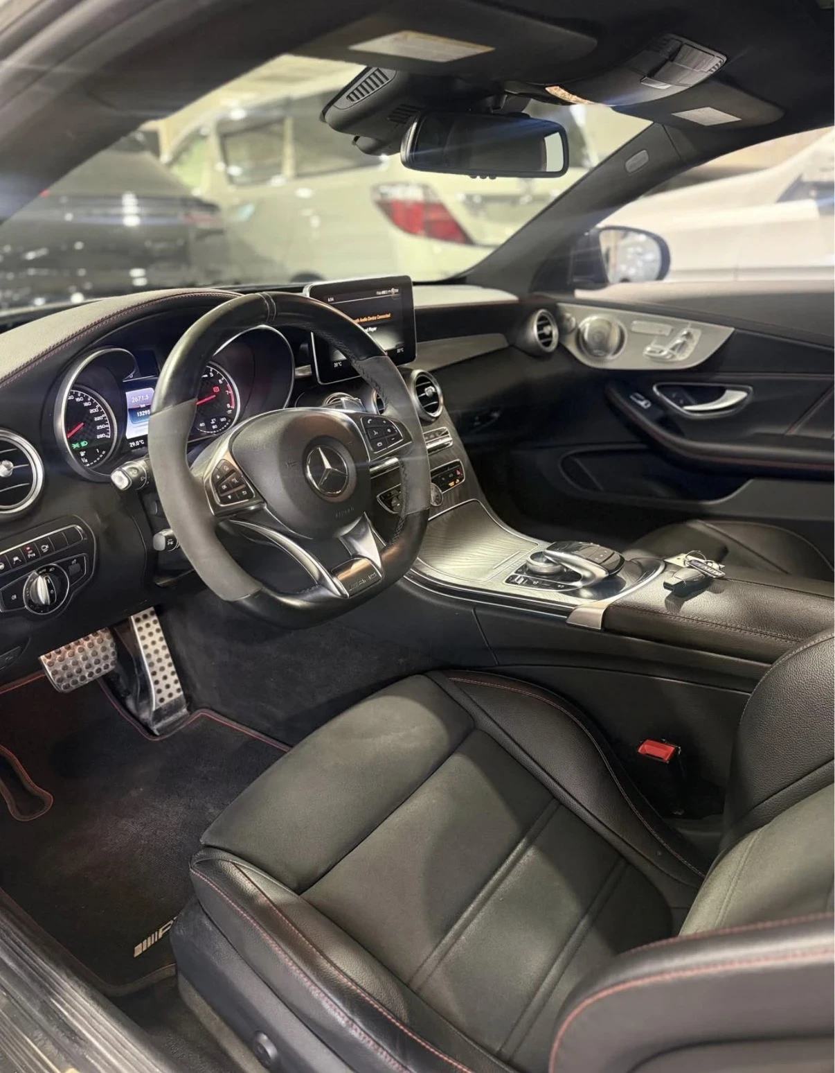Mercedes-Benz C 43 AMG COUPE * BURMESTER * 360 КАМЕРА * CARFAX * , снимка 6 - Автомобили и джипове - 54868334