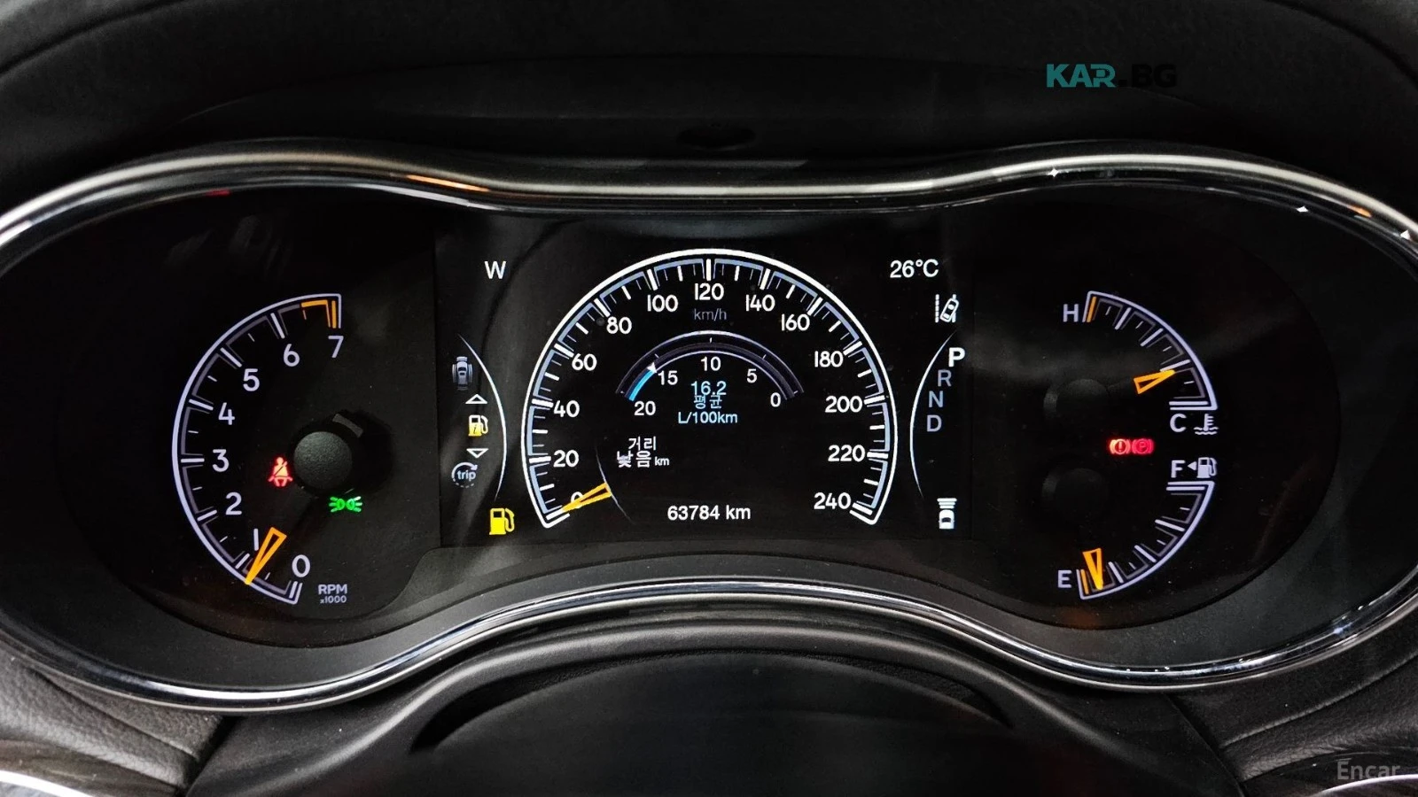 Jeep Grand cherokee 3.6 - OVERLAND - DISTRONIC - ПОДГРЕВИ - ПАНОРАМА, снимка 8 - Автомобили и джипове - 56071453