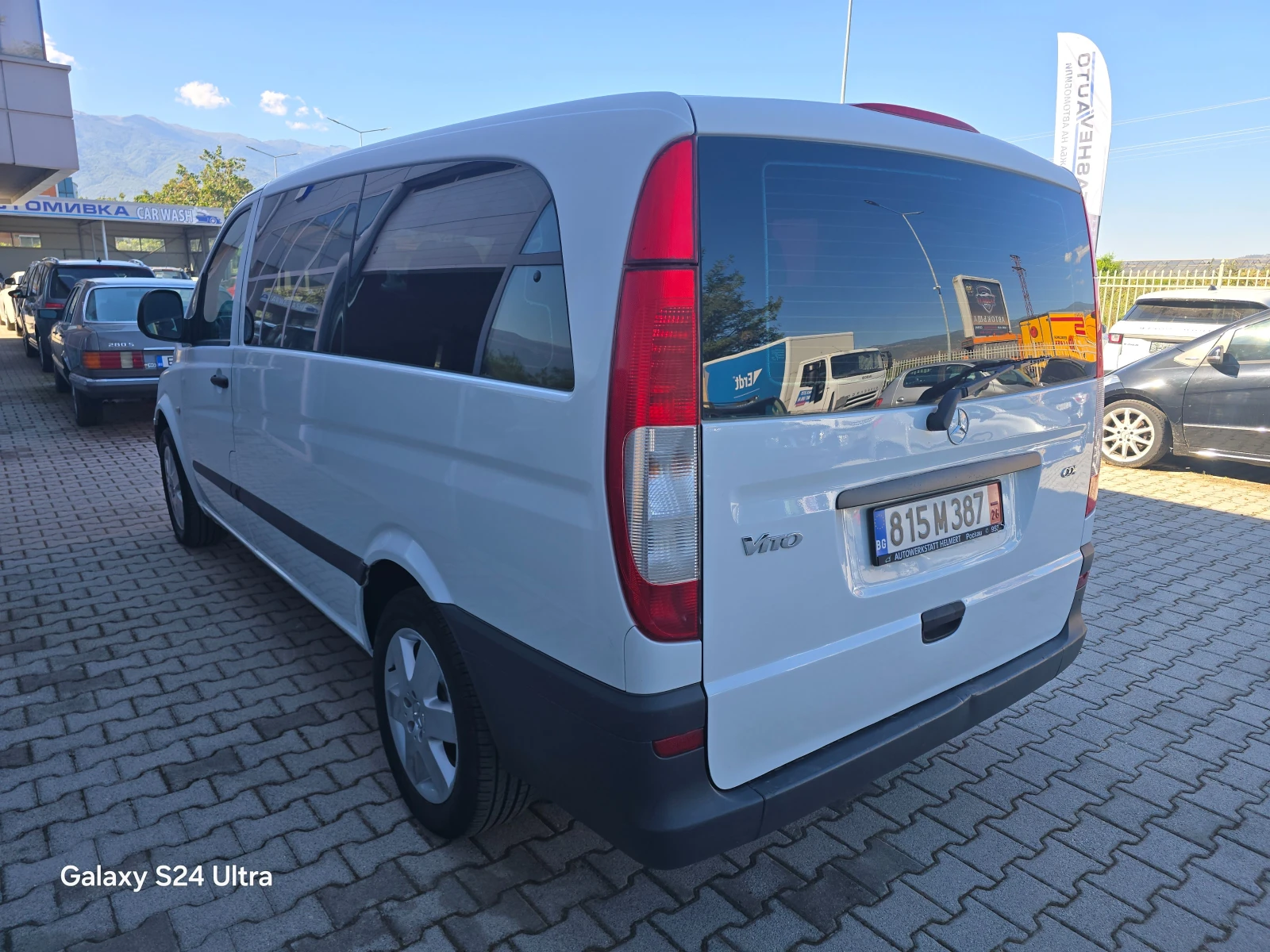 Mercedes-Benz Vito CDi 8+ 1 !! 248000км!!!!, снимка 4 - Бусове и автобуси - 56122227