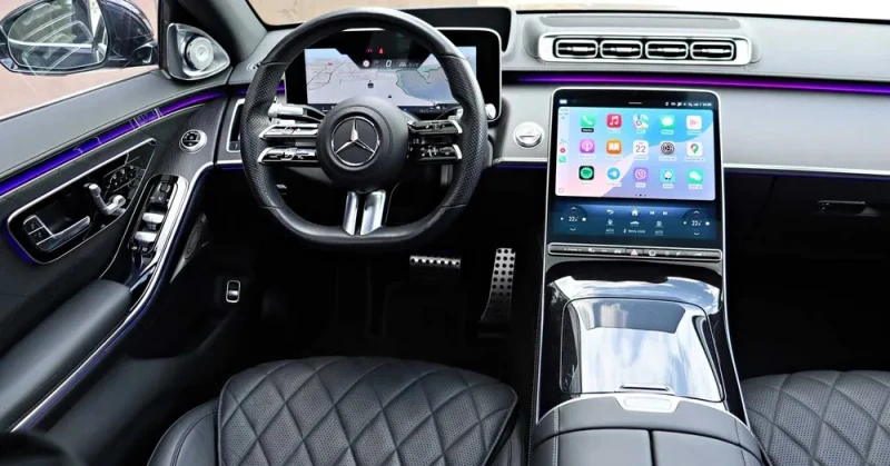 Mercedes-Benz S 580 e Long 4Matic AMG Line, снимка 6 - Автомобили и джипове - 53018659