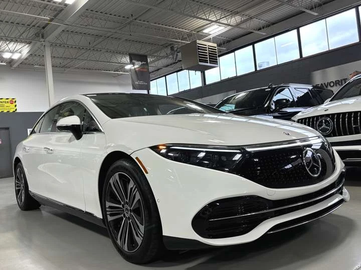 Mercedes-Benz EQS EQS450+ | SEDAN| CREAMLEATHER| BURMESTER| WOOD| AM | Auto.bg — изображение 1