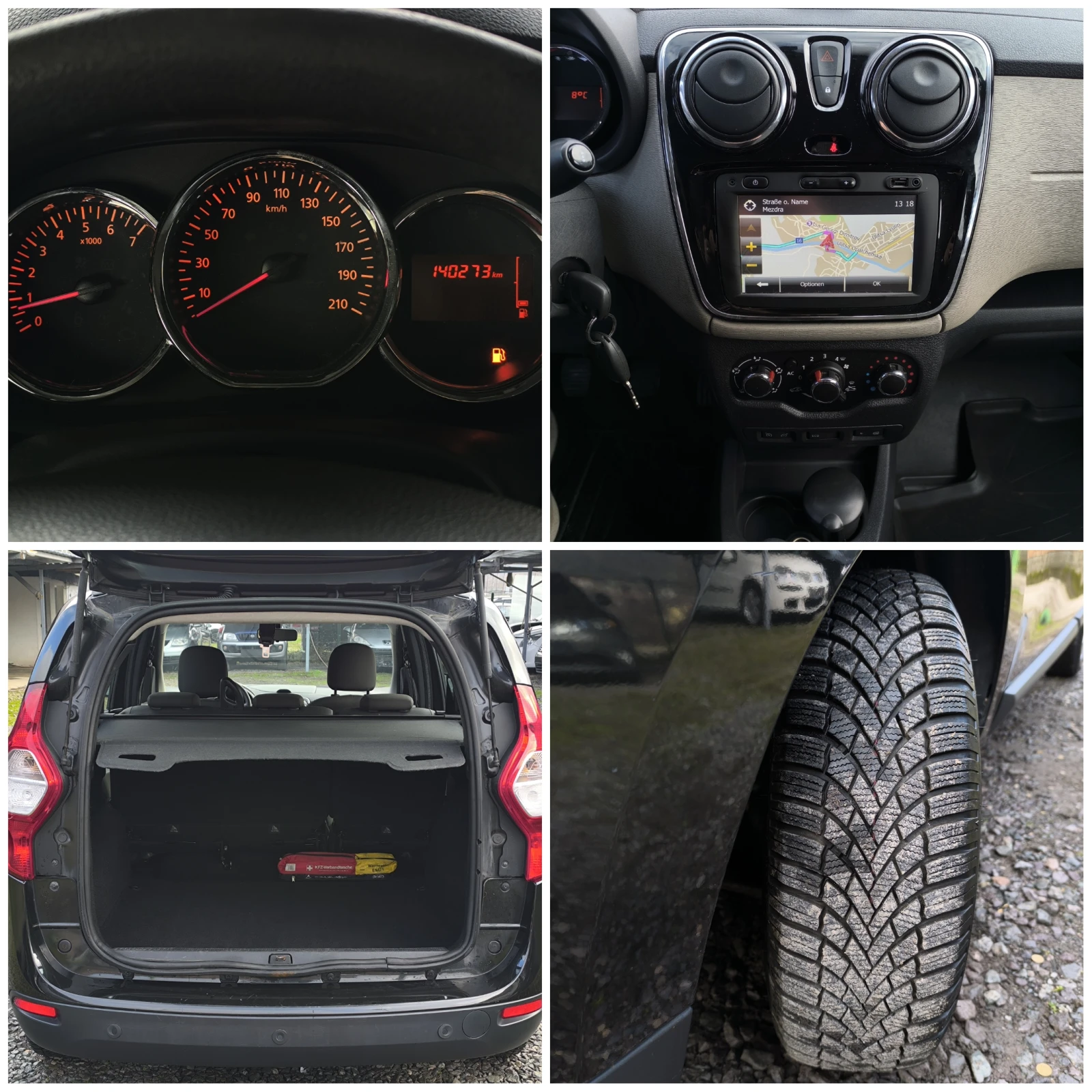 Dacia Lodgy FACE LIFT-1.2i-116��-���������-��������- | Mobile.bg � ����������� 17