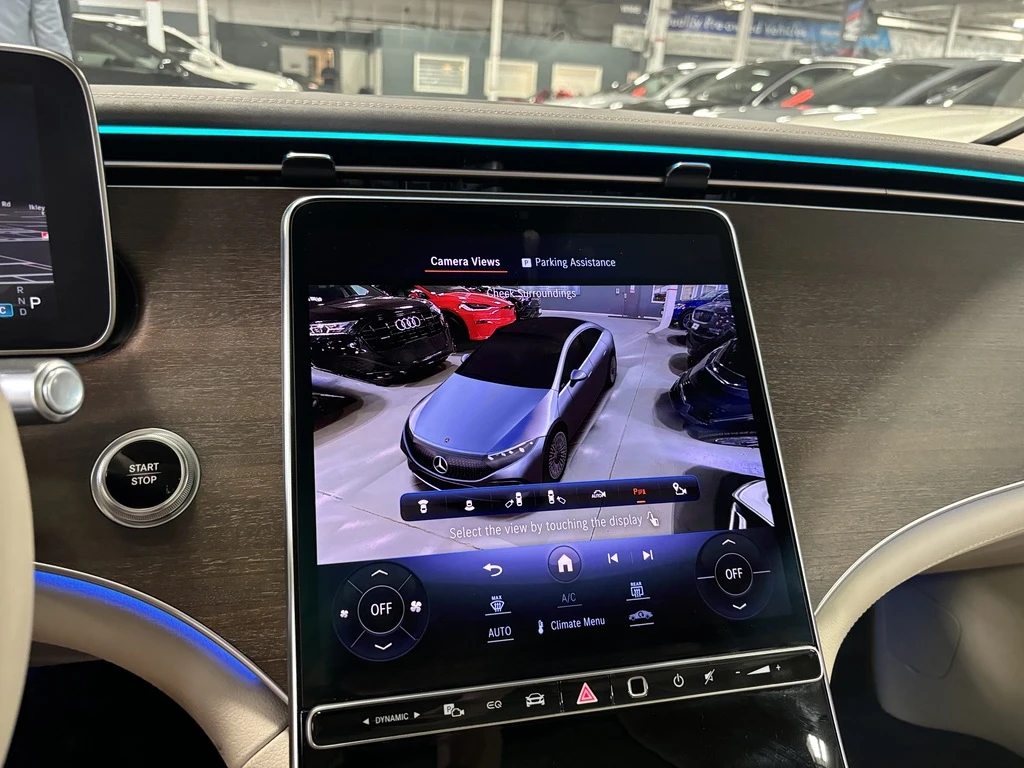 Mercedes-Benz EQS EQS450+ | SEDAN| CREAMLEATHER| BURMESTER| WOOD| AM, снимка 11 - Автомобили и джипове - 53986580