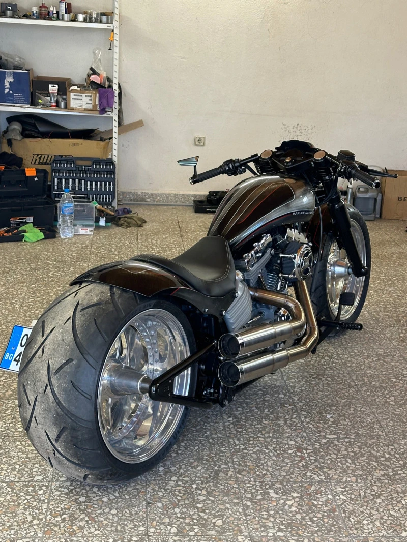 Harley-Davidson Softail FXCW ROCKER RICK&#39;S CUSTOM, снимка 10 - Мотоциклети и мототехника - 44789394