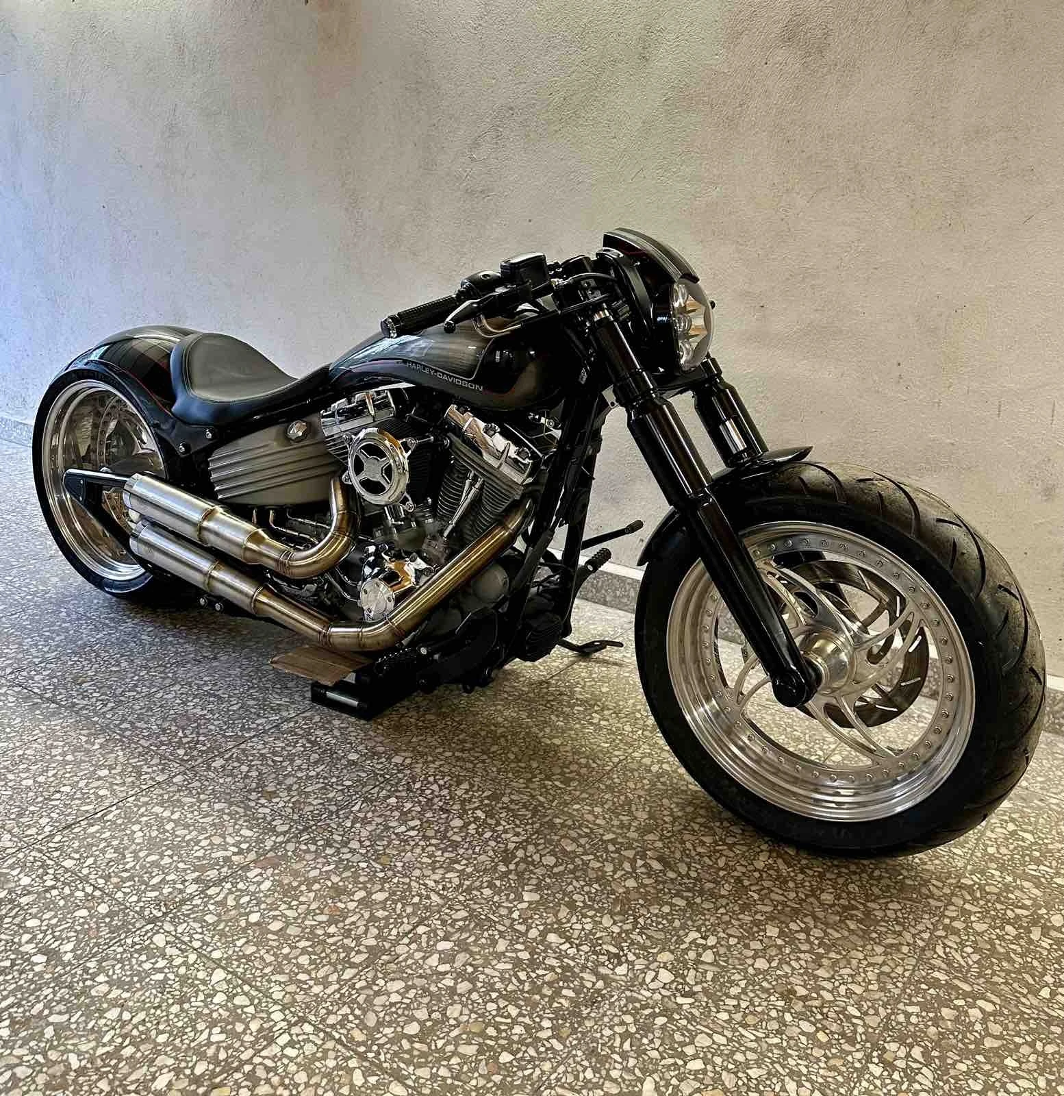 Harley-Davidson Softail FXCW ROCKER RICK'S CUSTOM | Mobile.bg   1