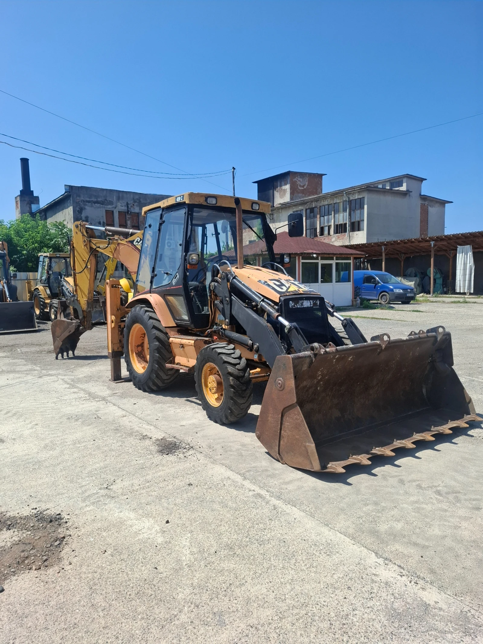 Багер Caterpillar 428C  2броя , снимка 1