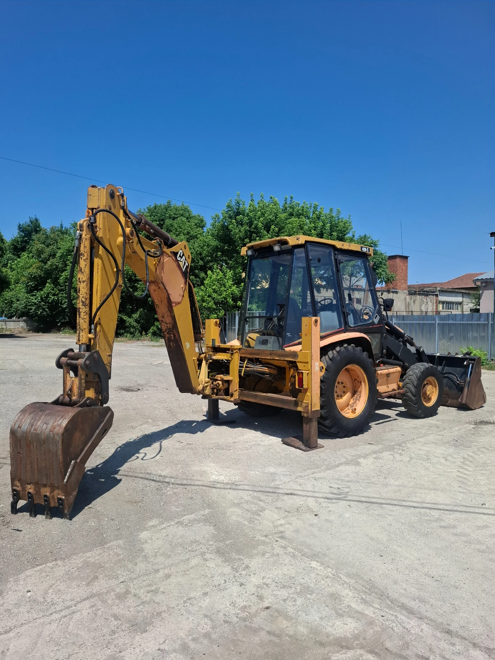 Багер Caterpillar 428C  2броя  - изображение 4