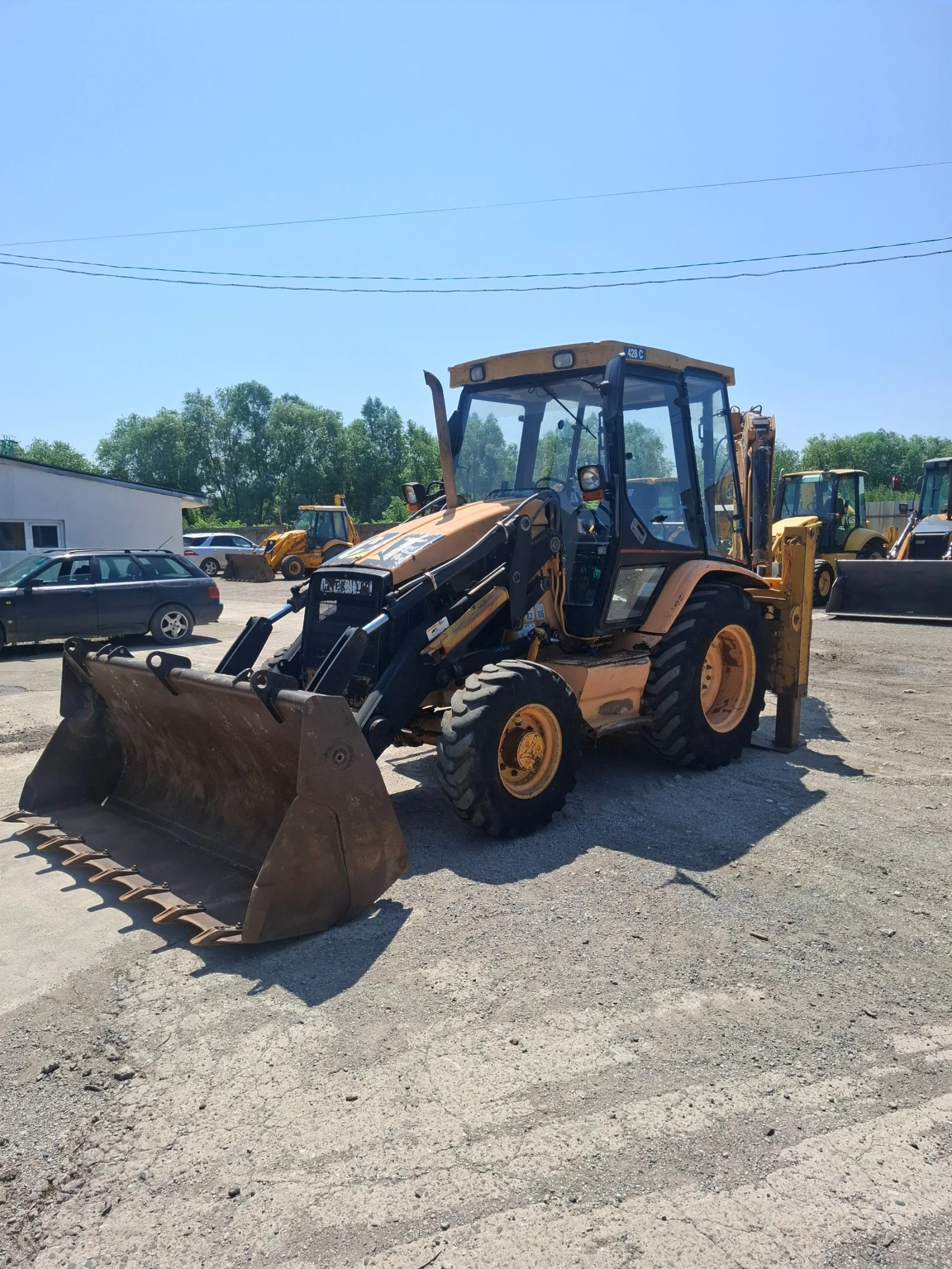 Багер Caterpillar 428C  2броя  - изображение 2