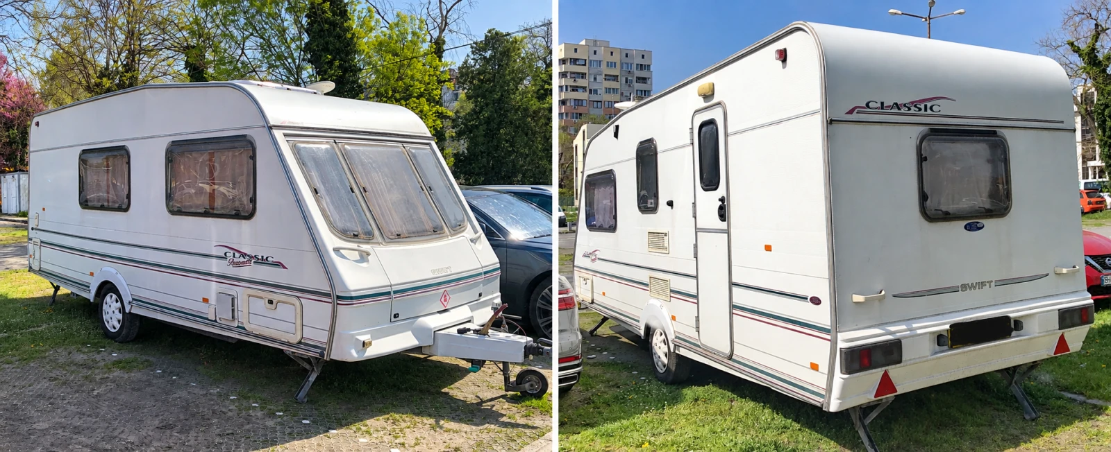 Каравана Swift Classic Baronette, снимка 14 - Каравани и кемпери - 56562941