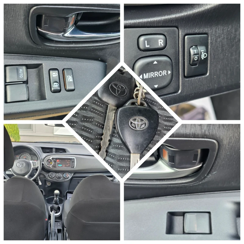 Toyota Yaris 1.33 99к.с.ЛИЗИНГ/БЕНЗИН, снимка 14 - Автомобили и джипове - 52688448