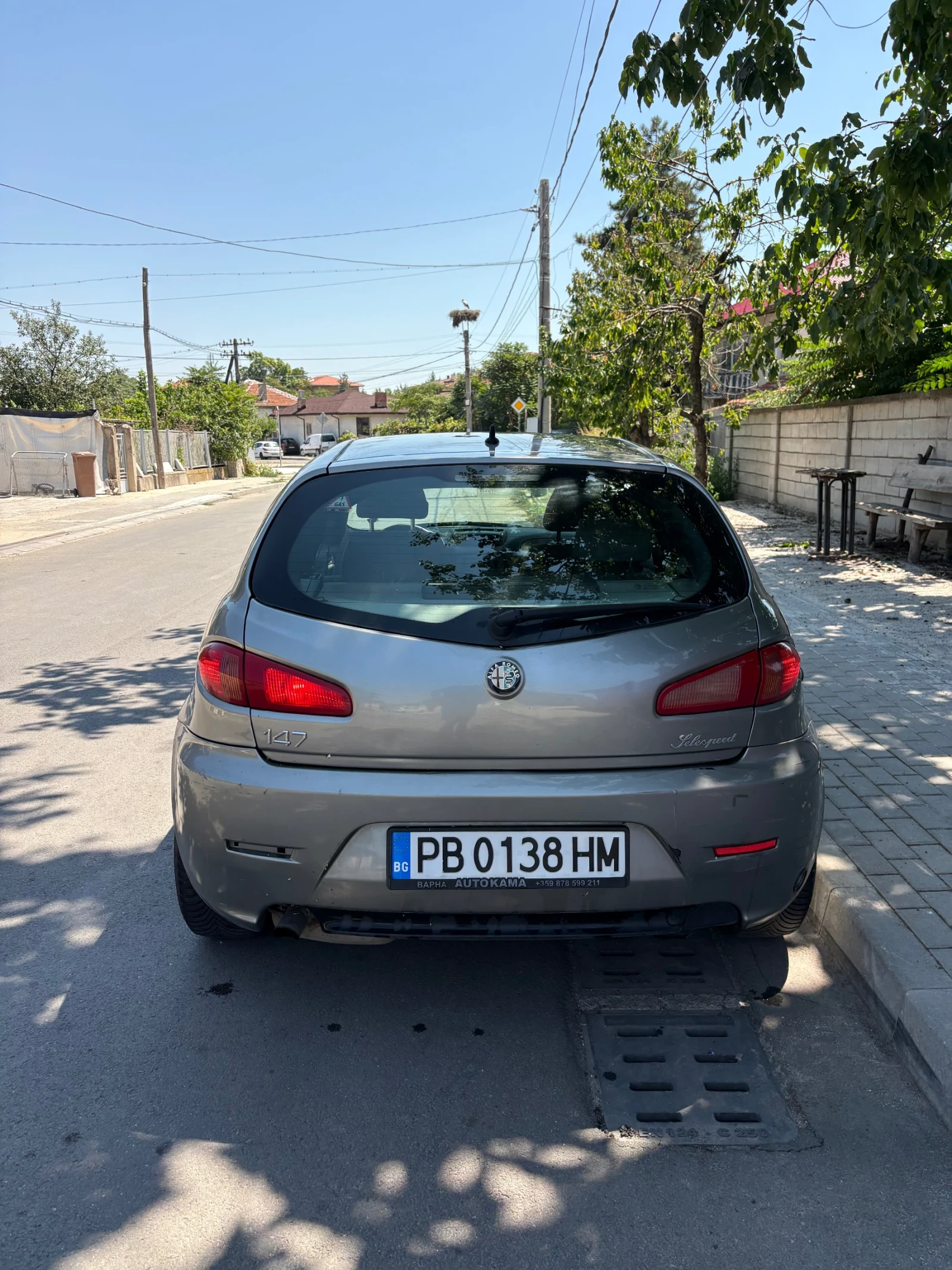 Alfa Romeo 147 2.0 Газ/бензин, снимка 5 - Автомобили и джипове - 55647484