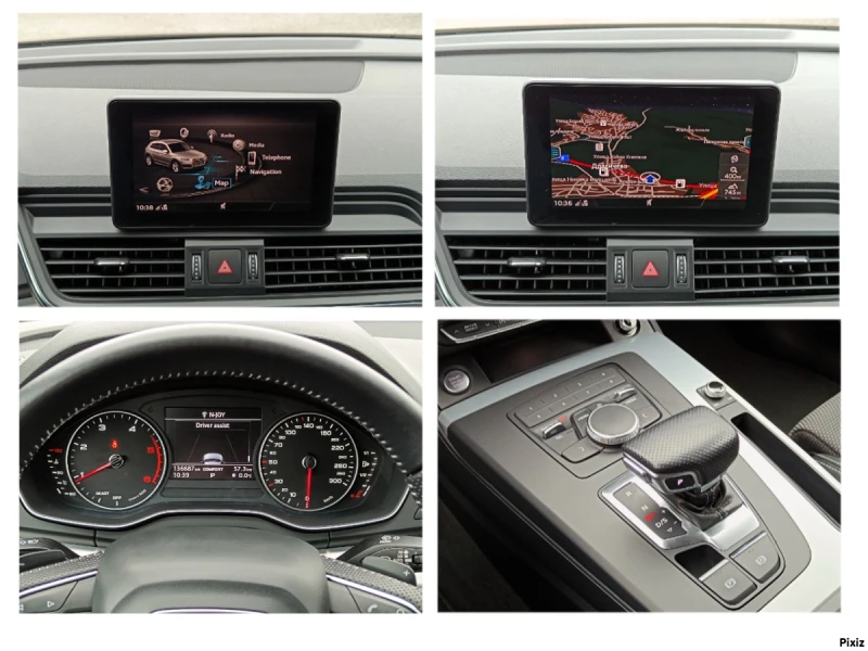 Audi Q5 2.0 TDi* Quattro* S-Line* NAVI* Full Led* EURO 6B*, снимка 13 - Автомобили и джипове - 48708211