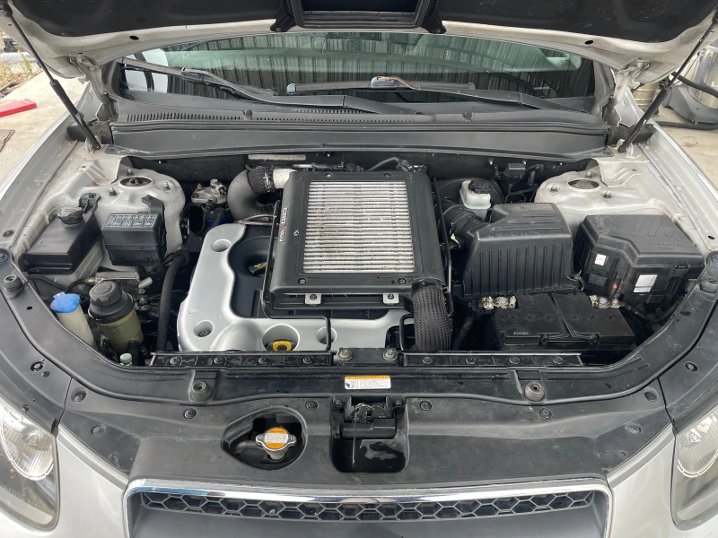 Hyundai Santa fe 2.2CRDi-150к.с/ 4х4/ 6скорости/ Климатроник/Италия, снимка 16 - Автомобили и джипове - 51911752