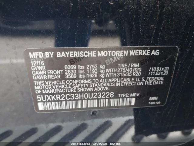 BMW X5 X5 SDRIVE35I (CARFAX), снимка 10 - Автомобили и джипове - 49388529