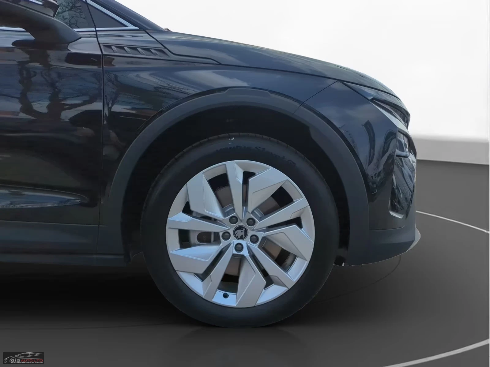 Skoda Elroq 85/LODGE/286HP/CAM/DIGITAL/AMBI/LED/NAVI/375fpr - изображение 7
