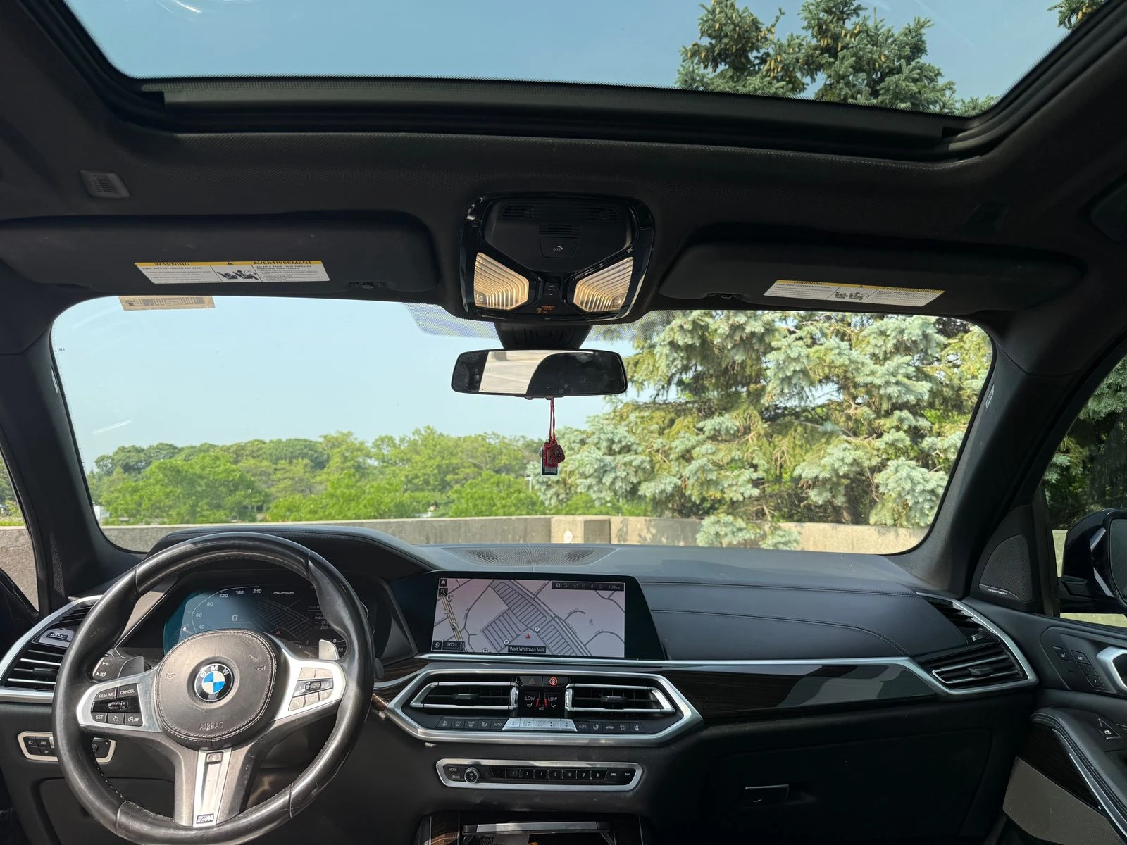 BMW X5 M* SPORT* ХЕДЪП* ОБДУХВАНЕ* ДИСТРОНИК* МЪРТВА* ТОЧ - изображение 9