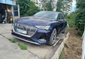 Audi E-Tron 55Quatro/Sportback/S line/Kam/Leder/Matrix | Mobile.bg    3