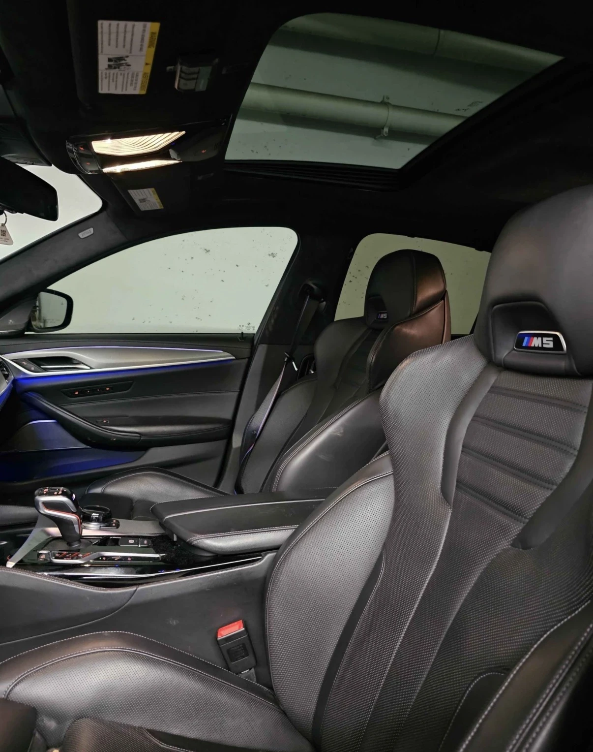 BMW M5  * 36352KM * БЕЗ ИНЦИДЕНТИ * ЦЕНА ДО БГ * , снимка 5 - Автомобили и джипове - 54359008