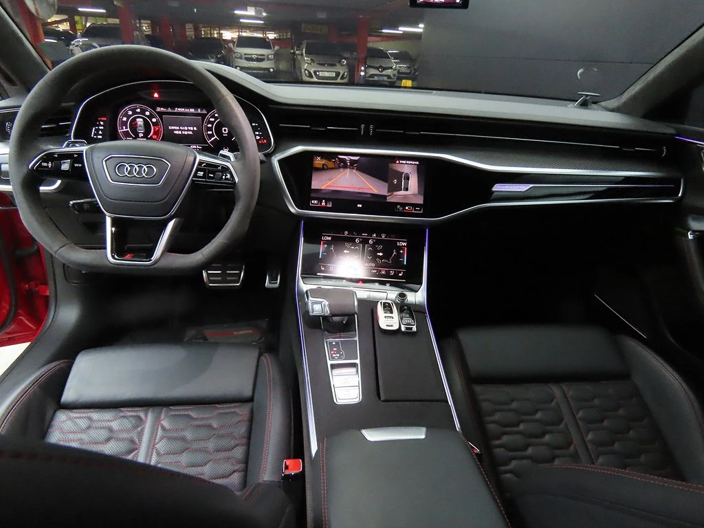 Audi Rs7 ЛЮК* HUD* 360* KEYLESS* ПОДГРЕВ ВОЛАН* КРАЙНА ЦЕНА, снимка 7 - Автомобили и джипове - 55336570