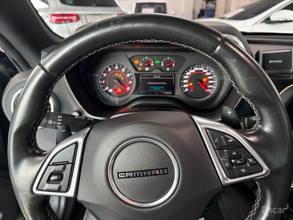 Chevrolet Camaro SS* 6.2* V8* ПОДГРЕВ* ОБДУХВАНЕ* КАМЕРА* КЕЙЛЕС* , снимка 10 - Автомобили и джипове - 55749513