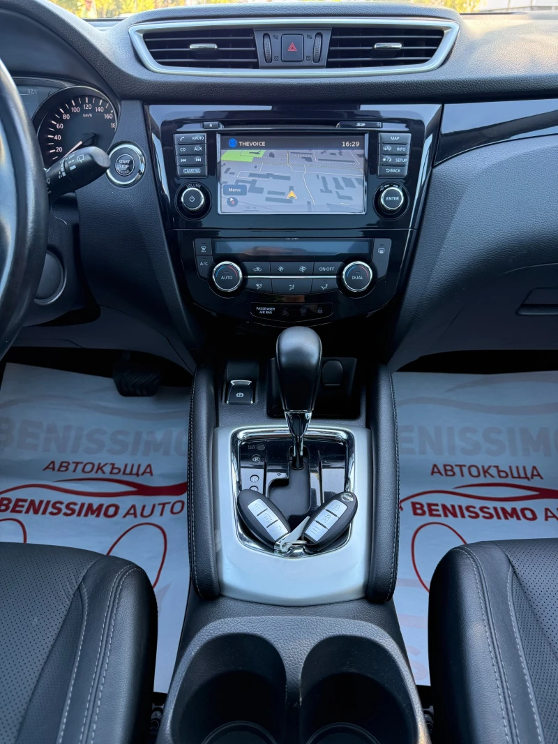 Nissan Qashqai 1.6DCI* KAMERA(360)* КОЖА* ПОДГРЕВ* FULL* , снимка 10 - Автомобили и джипове - 51536280