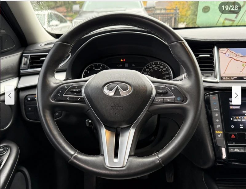 Infiniti QX50 ПОДГРЕВ* КАМЕРА* КЕЙЛЕС* LANE* ASSIST, снимка 10 - Автомобили и джипове - 52480031