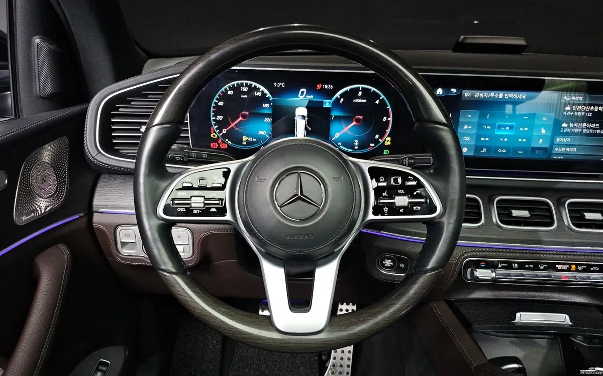 Mercedes-Benz GLS 400 4MATC, Distronic, HeadUP, Обдух., Burmaster, 360-к, снимка 11 - Автомобили и джипове - 54682085