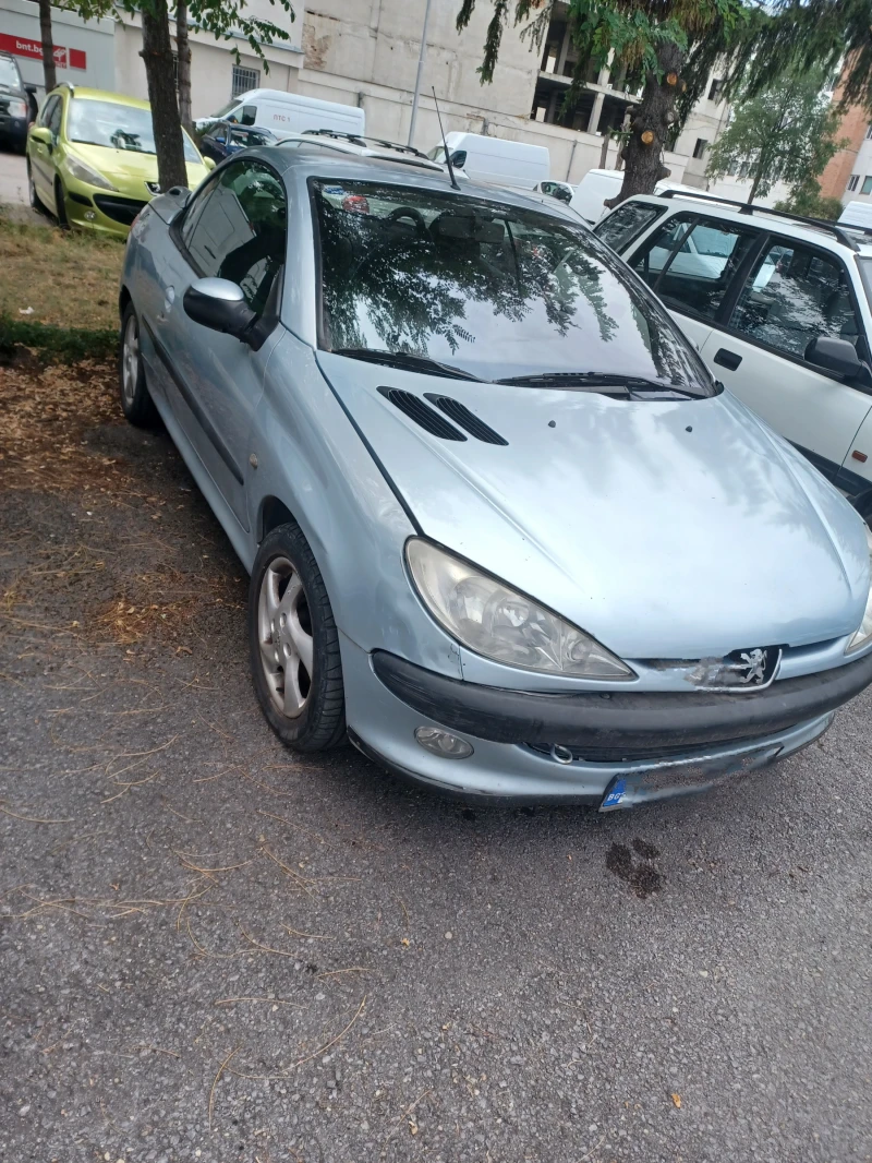 Peugeot 206 cc, снимка 3 - Автомобили и джипове - 47678419