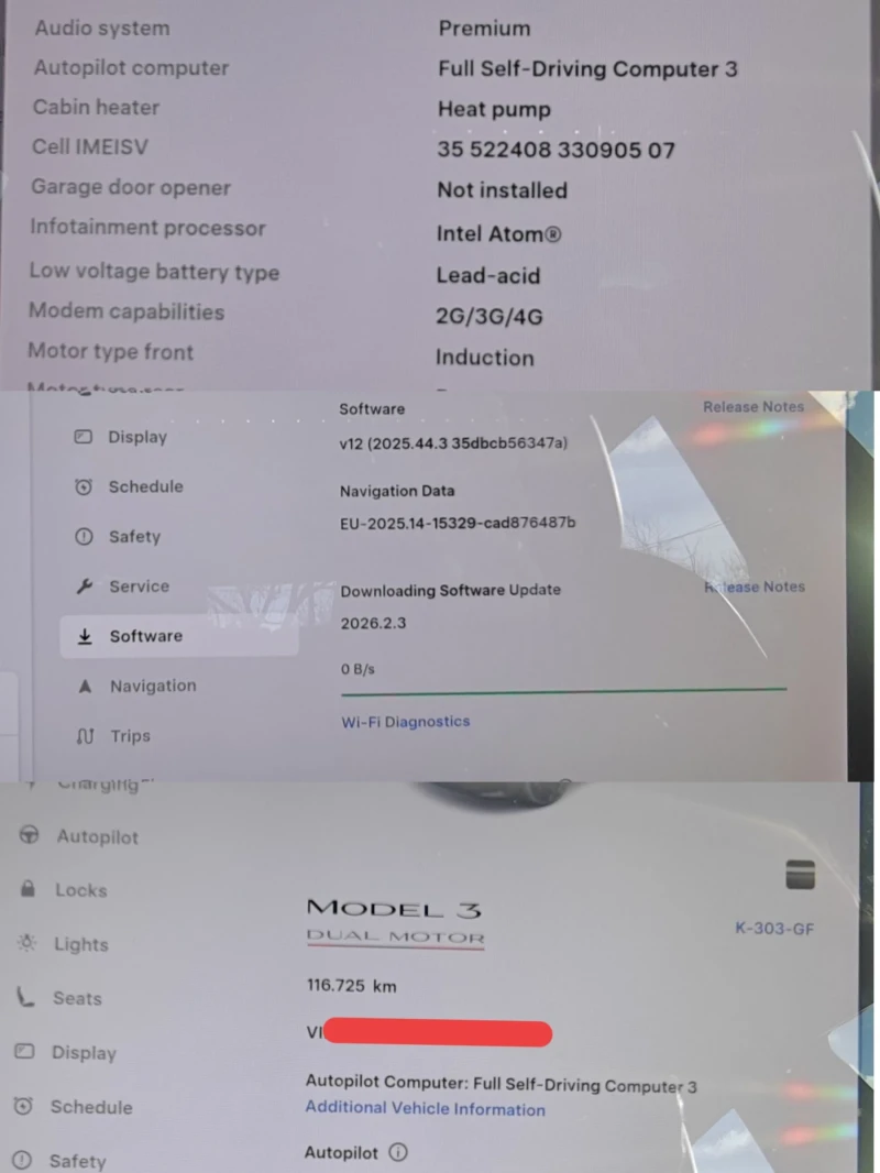 Tesla Model 3 Performance/AWD/Facelift/Термопомпа, снимка 16 - Автомобили и джипове - 53443216