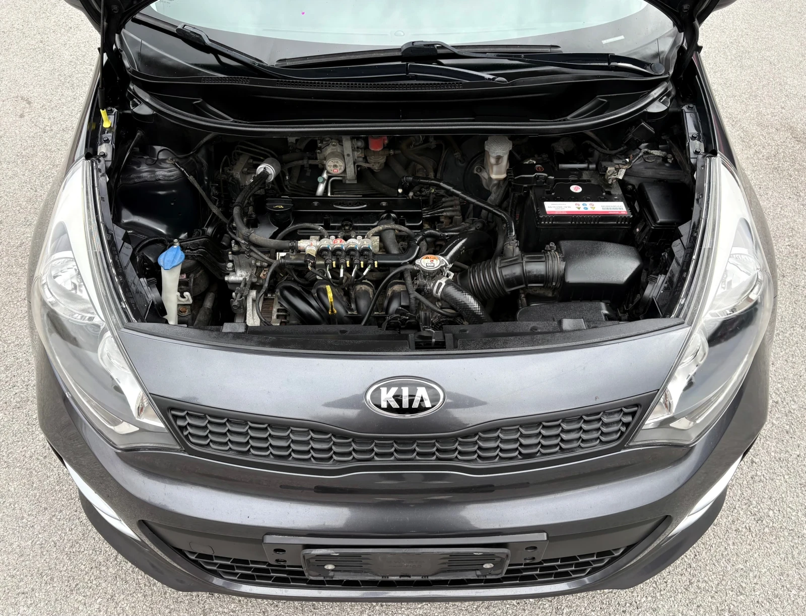 Kia Rio ФАБРИЧНА ГАЗ BRC, ЗАДНА КАМЕРА, EURO 6B , снимка 17 - Автомобили и джипове - 53893993